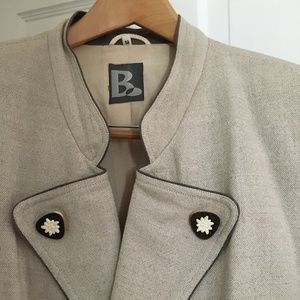 Vintage men's linen tracht jacket
